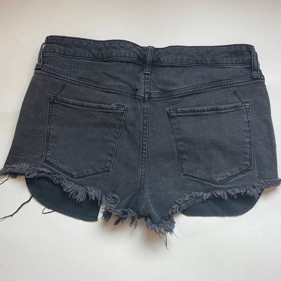 Mossimo Denim Distressed High RiseShort - Picture 2 of 3